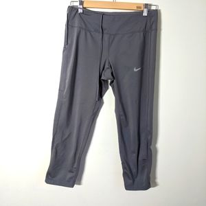 Women's Nike Dri-fit Gray Athletic Pants Size Medium